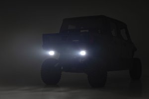 Polaris XPEDITION ADV 5 Ultimate LED Light - Under Bed Mount - Rough Country - Flood - Black - 2024+